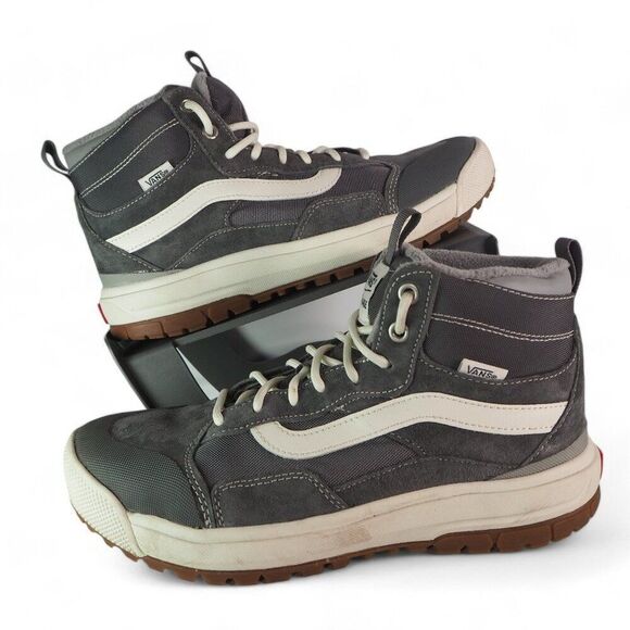 Vans UltraRange EXO Hi MTE Sneaker Boots Pewter Grey/Drizzle Men's 7 Women's 8.5 - Picture 1 of 11